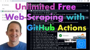 New video: Unlimited Free Web-Scraping with GitHub Actions