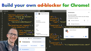 How to build your own ad-blocker for Chrome