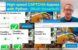 High-speed CAPTCHA-bypass with Python