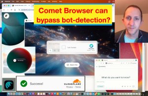 Using Comet Browser for stealthy automation & CAPTCHA-bypass