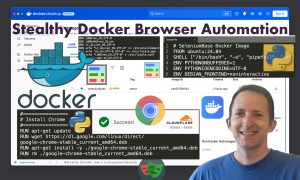 Stealthy Docker Browser Automation